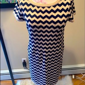 Lilly Pulitzer-Chevron Sweater Dress NWT